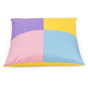 Large 4 Colours Square Cushion