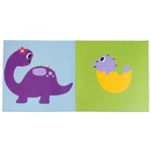 Two Colour Mat “Dinos”
