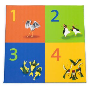 Animals with Numbers Mat