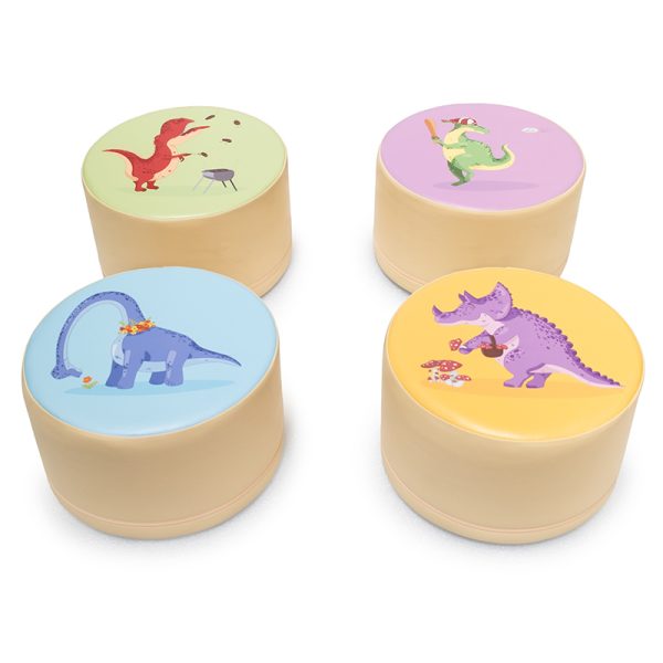 Conjunto Banquinhos Dinossauros
