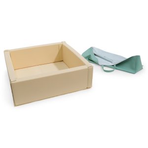Piscina de Bolas Quadrada com saco para arrumação