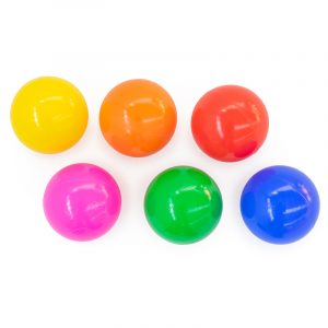 Sac de 600 Balles de couleurs assorties