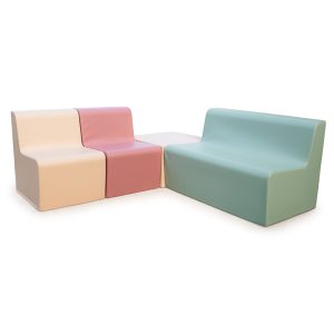 Conjunto de Sofás com Quadrado