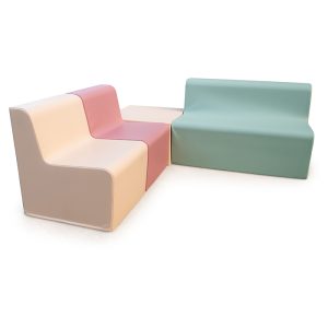 Conjunto de Sofás com Quadrado