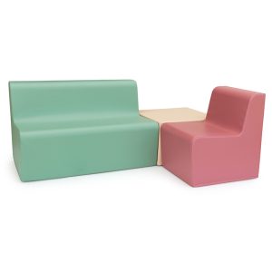 Conjunto de Sofás com Quadrado