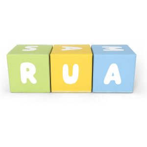 Conjunto de 3 Cubos de Letras