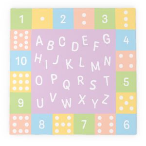 Tapete Colorido – Letras e Números
